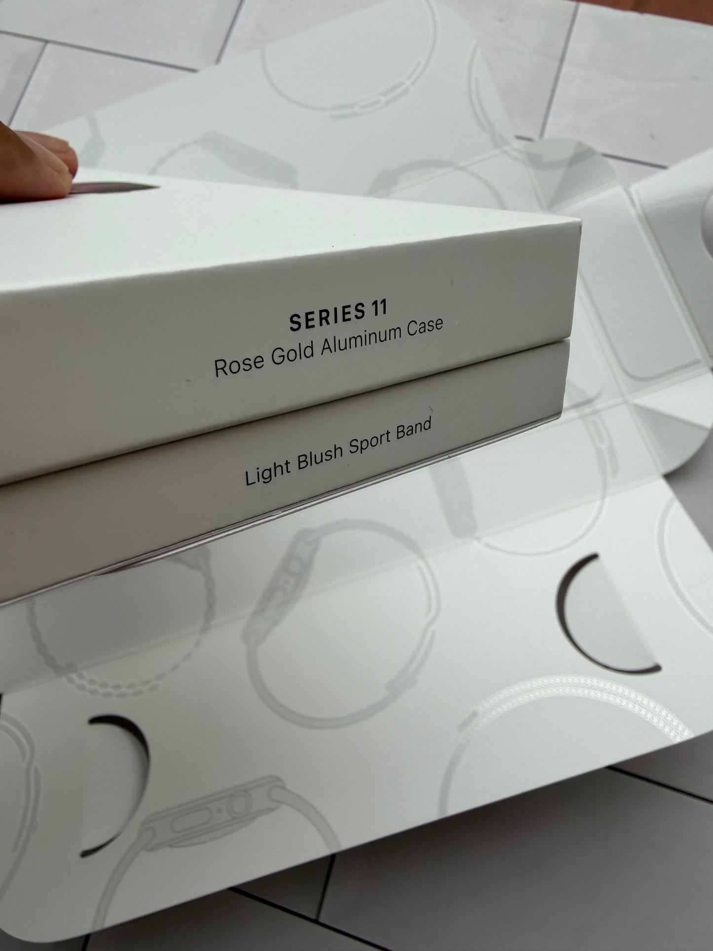 Apple Watch serie 11 de 46mm - ROSE GOLD