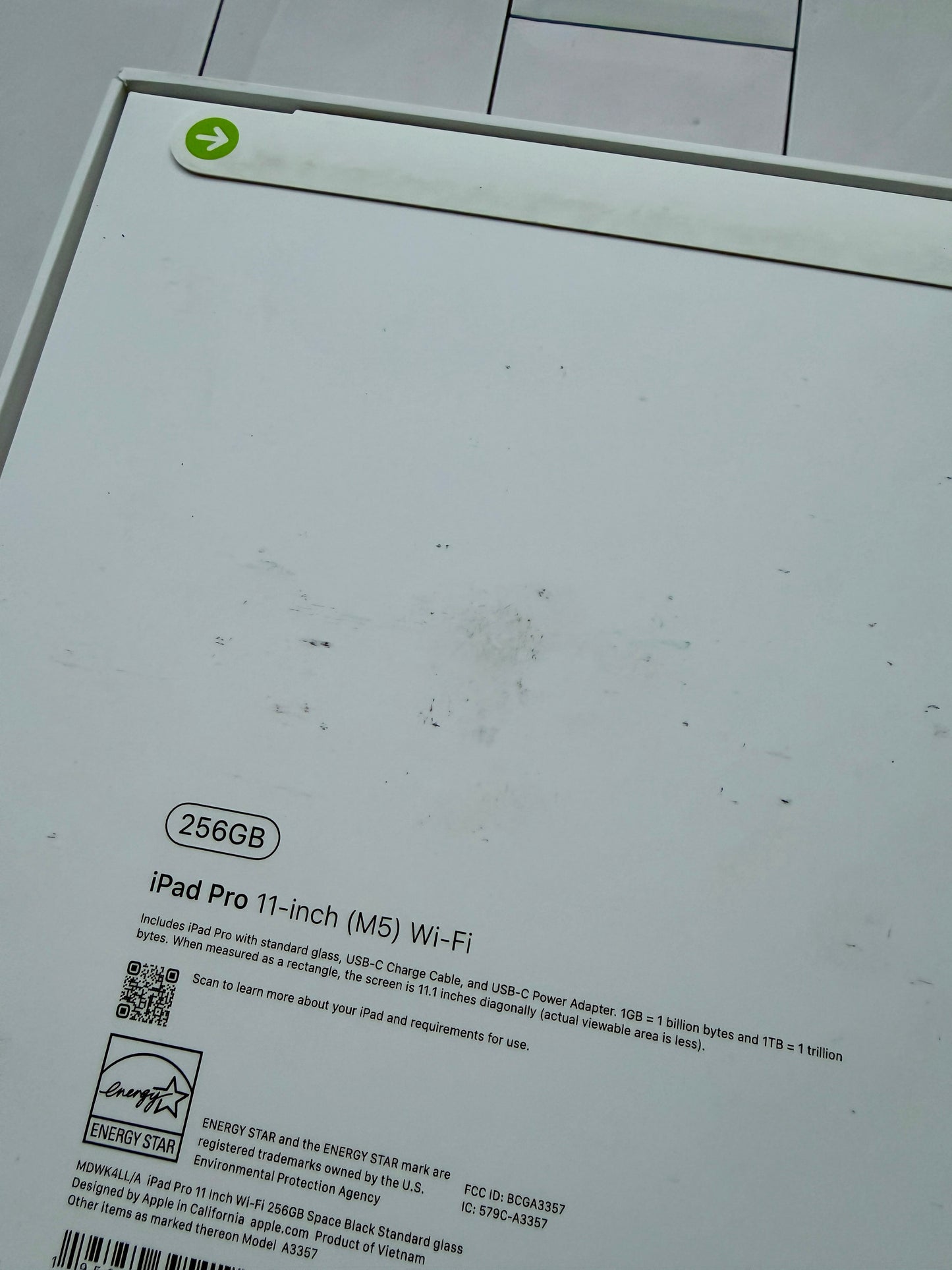 iPad Pro M5 PSACE BLACK - 256GB, wifi, 11"