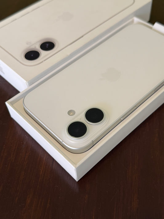 iPhone 16 - 256GB, 90%, Blanco